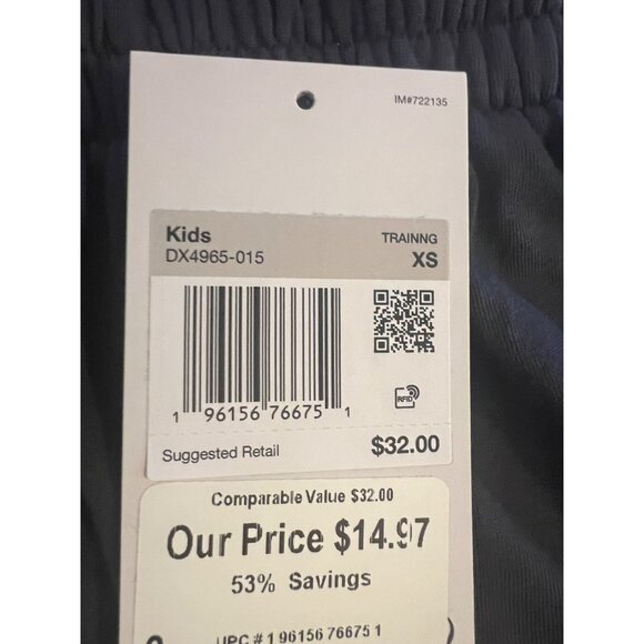 Nike Kids Dri-Fit Training Shorts XS - Picture 6 of 8